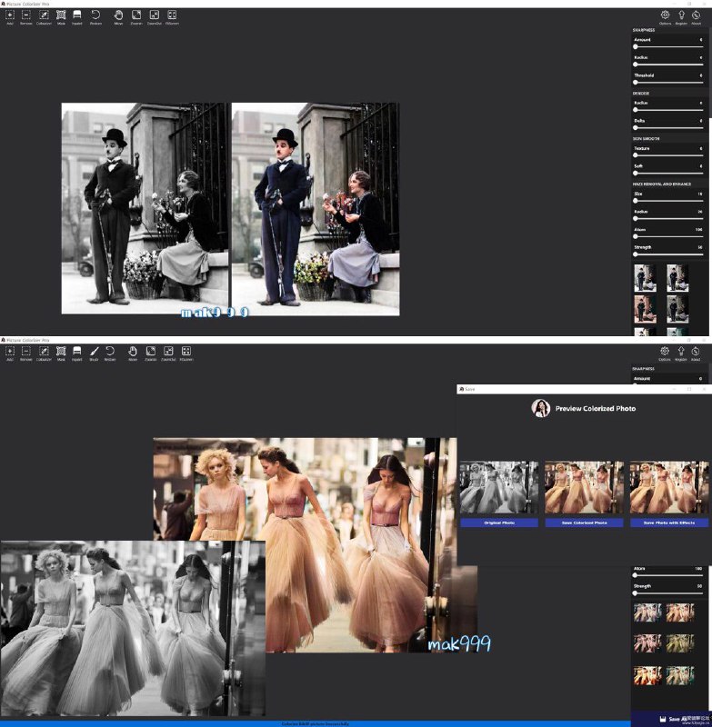 [Windows] Picture Colorizer 2.3.0 Pro单文件（AI人工智能黑白相一键上色）Picture Colorizer 2.3.0 单文件 比原安装文件165MB体绩小于75% 你值得拥有在网络上随便搜索几张旧照片测试效果我觉得比起几个知名网站免费的要好一点下载: