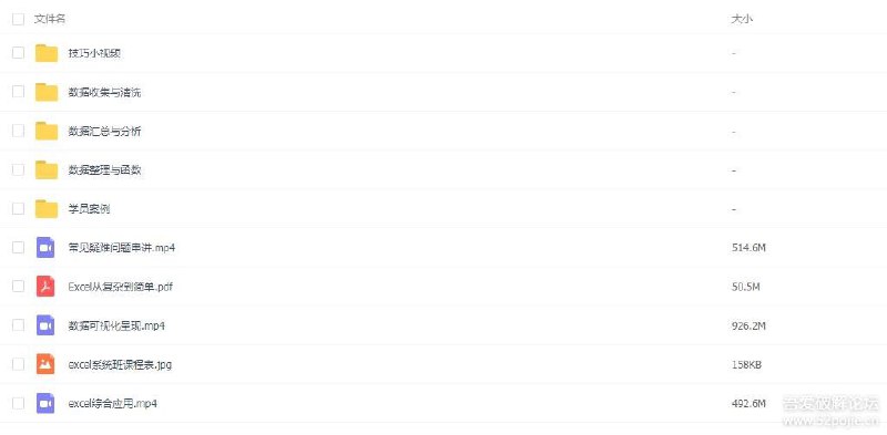 excel系统班 （包含图书、视频）职场必备链接: 