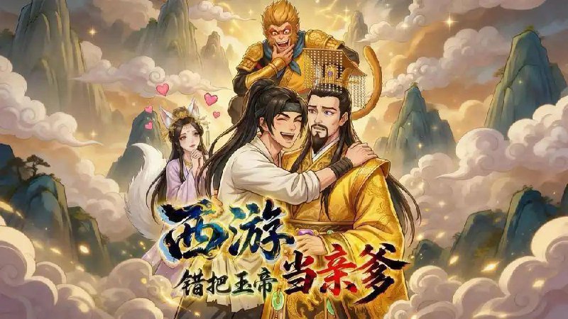 西游，错把玉帝当亲爹 全集2026年2月24日，该剧入选红果短剧热播日榜第1名，并在DataEye红果漫剧热播榜连续登顶10期，热度达5580W